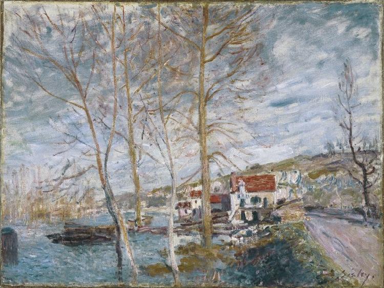 Alfred Sisley Inondation a Moret china oil painting image